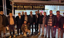 MHP'li Karakaya "Hayırlı Günler Komşum" kapsamında Çankaya'da taksici esnafı ile buluştu