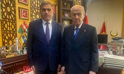 MHP Samsun İl Başkanı Mucur'dan MHP Lideri Devlet Bahçeli'ye ziyaret