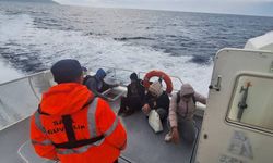 Fethiye Leylek koyunda mahsur kalan 4 düzensiz göçmen kurtarıldı