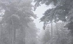 Eskişehir’e mevsimin ilk karı yağdı