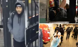 New York metrosunda bir kişi seyahat ederken yakılmak istendi