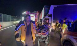 İstanbul TEM Otoyolu’nda sıkışmalı zincirleme kaza: 4 yaralı