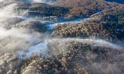 Bolu Dağı’nda sis görüş mesafesini düşürdü