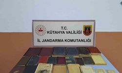 Kütahya’da jandarmadan tarihi eser operasyonu