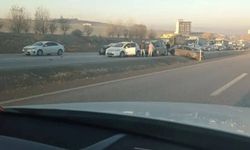 Elmadağ’da zincirleme kaza