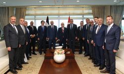 AYM Başkanı Özkaya, Filistin Devleti Başsavcısı Al-Khatib'i kabul etti