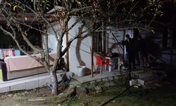 Karabük'te evin müştemilatında çıkan yangın söndürüldü