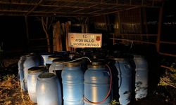 Aydın'da 6 ton sahte içki ele geçirildi