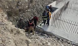 Defne'de inşaat temeline düşen şahıs yaralandı