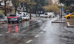 Tekirdağ'da sağanak yağış etkili oldu