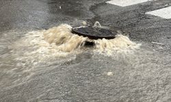 Bodrum'u sağanak yağış vurdu