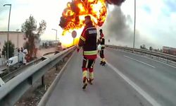 Mersin itfaiyesi felaketi önledi