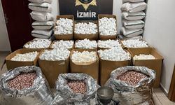 İzmir'de hap operasyonu: 2,3 milyon adet ele geçirildi