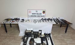 Payas'ta evini silah yapım atölyesine çeviren şahsa suçüstü