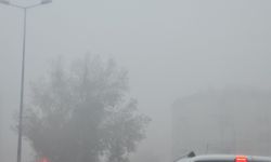 Kayseri'de sis görüş mesafesini düşürdü