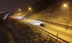 Palandöken beyaz örtüsüne büründü