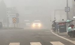 Hayrabolu'da yoğun sis hayatı olumsuz etkiledi