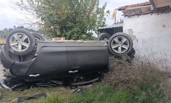Söke’de otomobil takla attı: 1 yaralı