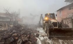 Kış ortasında evsiz kaldılar