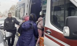 Balkona dökülen soba külü yangına neden oldu