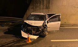 Tünelde meydana gelen kazada 4 kişi yaralandı