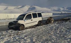 Van'da zincirleme kaza: 5 yaralı