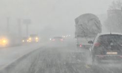 Tatvan’da kar yağışı