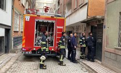 Elazığ'da metruk binada yangın