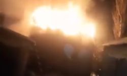 Yüksekova’da korku dolu anlar: Kalorifer kazan dairesi cayır cayır yandı