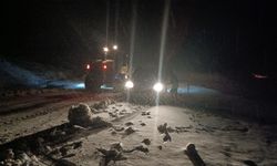 Muş’ta yoğun kar yağışı: Hasköy-Mutki yolu ulaşıma kapandı