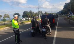 Ordu’da bir haftada yaklaşık 17 bin araç ve sürücüsü denetlendi