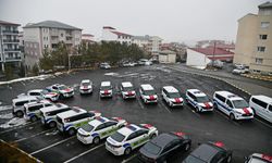 Ardahan’da emniyete tahsis edilen 20 yeni araç törenle hizmete alındı