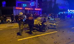 Otomobilin çarpması ile metrelerce yükseğe savrulan motosiklet sürücüsü hayatını kaybetti