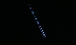 Elon Musk'ın ‘Starlink uydu zinciri' Erzincan semalarında görüldü