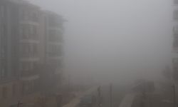 Elazığ’da sis etkisini sürdürüyor