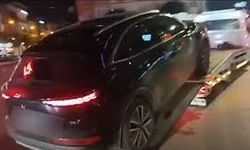 Yalova'da otomobiline çakar taktıran sürücüye 276 bin 344 lira ceza kesildi