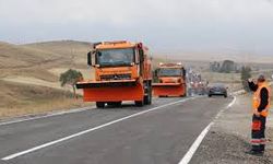 Ağrı-Erzurum kara yolunda karla mücadele çalışması başladı