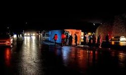 Osmaniye'de yolcu otobüsü devrildi: 3 yaralı