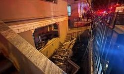 Güngören'de bir binanın bodrum katında meydana gelen patlamada 2 kişi yaralandı