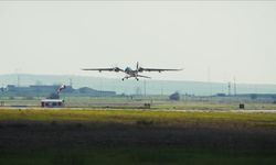 Gökyüzüne Türk imzası! Bayraktar AKINCI'dan kusursuz isabet