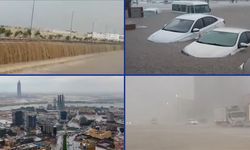 Suudi Arabistan’da etkili yağışlar sel felaketine neden oldu