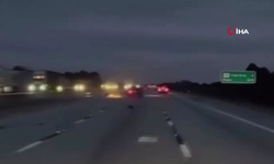 ABD'de uçak, seyir halindeki araca çarptı