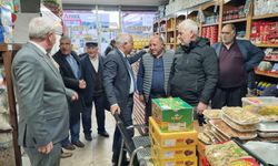 MHP Van İl Başkanı Güngöralp, Çaldıran İlçe esnaflarını ziyaret ederek sorunlarını dinledi