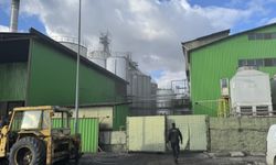 Afyonkarahisar'da yağ fabrikasında yangın