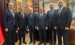 MHP ve AK Parti Hatay Milletvekilleri, MHP Lideri Devlet Bahçeli'yi ziyaret etti