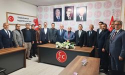 Kamu-Sen Başkanlarından MHP Osmaniye teşkilatına ziyaret