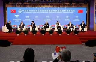 Türkiye ve Çin'den iş dünyası temsilcileri, "tedarik zincirlerinde işbirliğini" ele aldı
