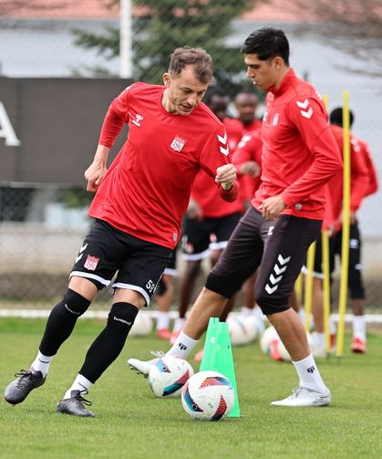 Sivasspor, Galatasaray maçı hazırlıklarını sürdürdü
