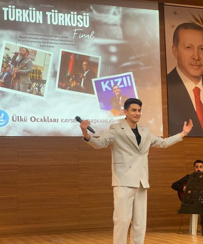 Kayseri'de  “Türk’ün Türküsü 2 Finali” Büyük Coşkuyla Gerçekleştirildi