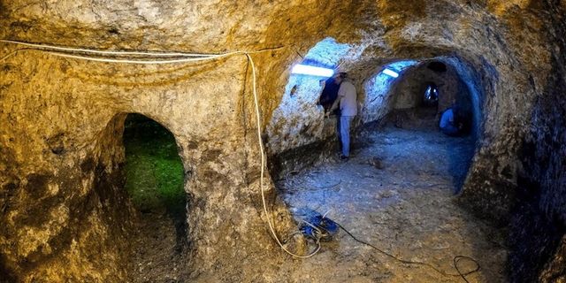 Konya'da tesadüfen keşfedilen antik yer altı şehri heyecanlandırdı
